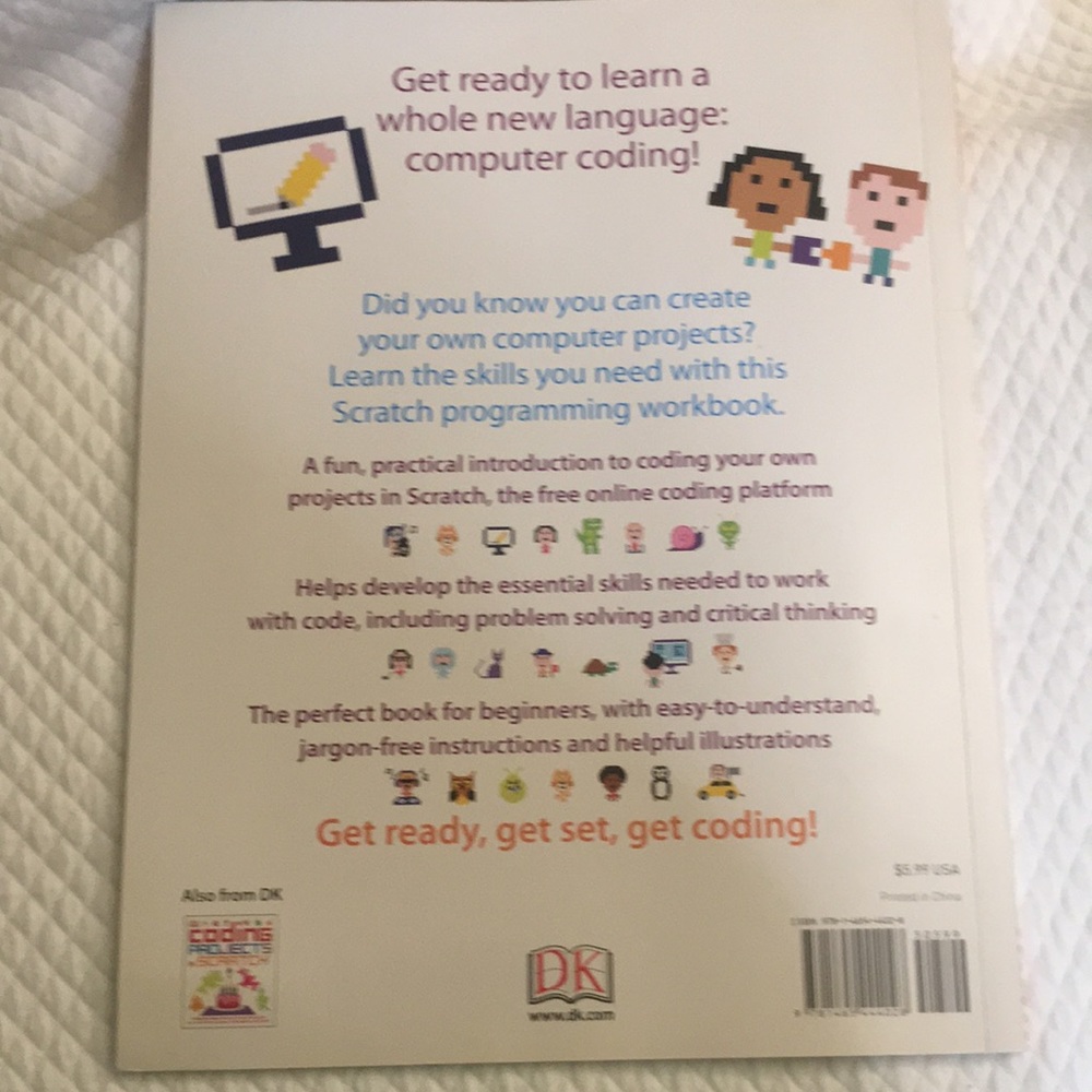 Coding Projects in Scratch and Workbook - Picture 14 of 14
